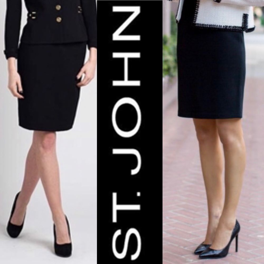 🎉Host Pick🎉  St. John Collection Knit Skirt